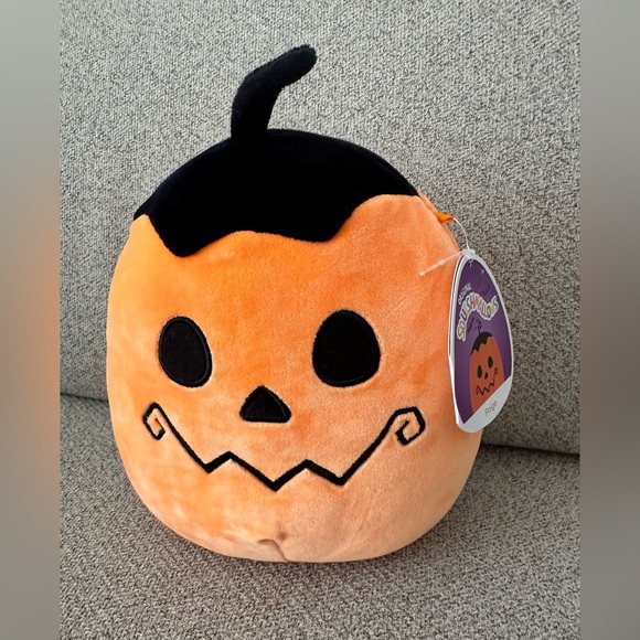 Nwt 🎃 8"Paige The Pumpkin Squishmallow Halloween - Picture 2 of 6